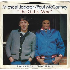 MICHAEL JACKSON & PAUL McCARTNEY - The girl is mine   ***US - Press***